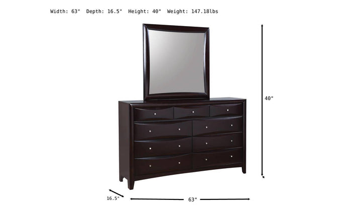 Phoenix Dresser-Dressers-Jennifer Furniture