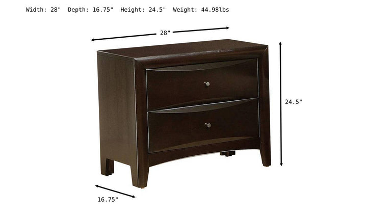 Phoenix Nightstand-Nightstands-Jennifer Furniture