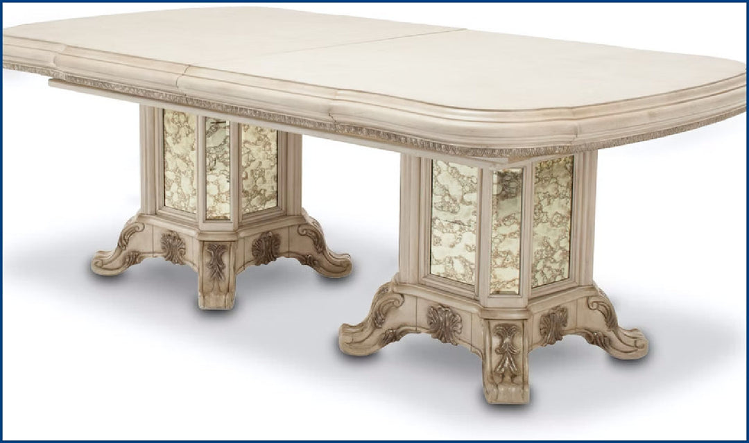 Platine de Royale Dining Table-Dining Tables-Jennifer Furniture