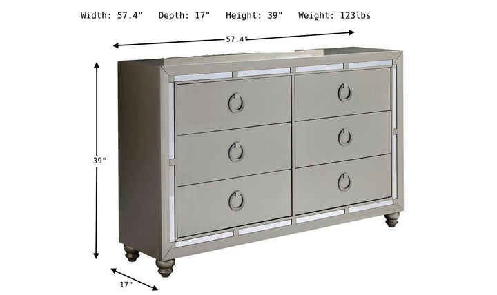 Riley Dresser-Dressers-Jennifer Furniture