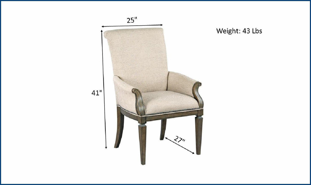 SAVONA CAMILLE ARM CHAIR-Dining Arm Chairs-Jennifer Furniture