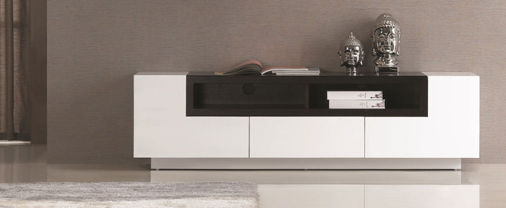 Serpentine TV Stand-Entertainment Centers & Tv Stands-Jennifer Furniture