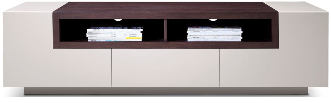 Serpentine TV Stand-Entertainment Centers & Tv Stands-Jennifer Furniture