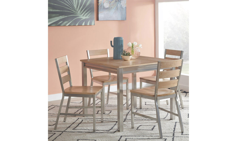 Sheffield 5 Piece Dining Set by homestyles-Dining Sets-Jennifer Furniture