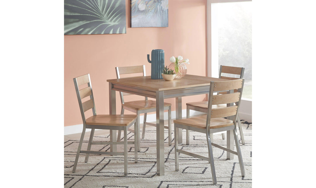 Sheffield 5 Piece Dining Set by homestyles-Dining Sets-Jennifer Furniture