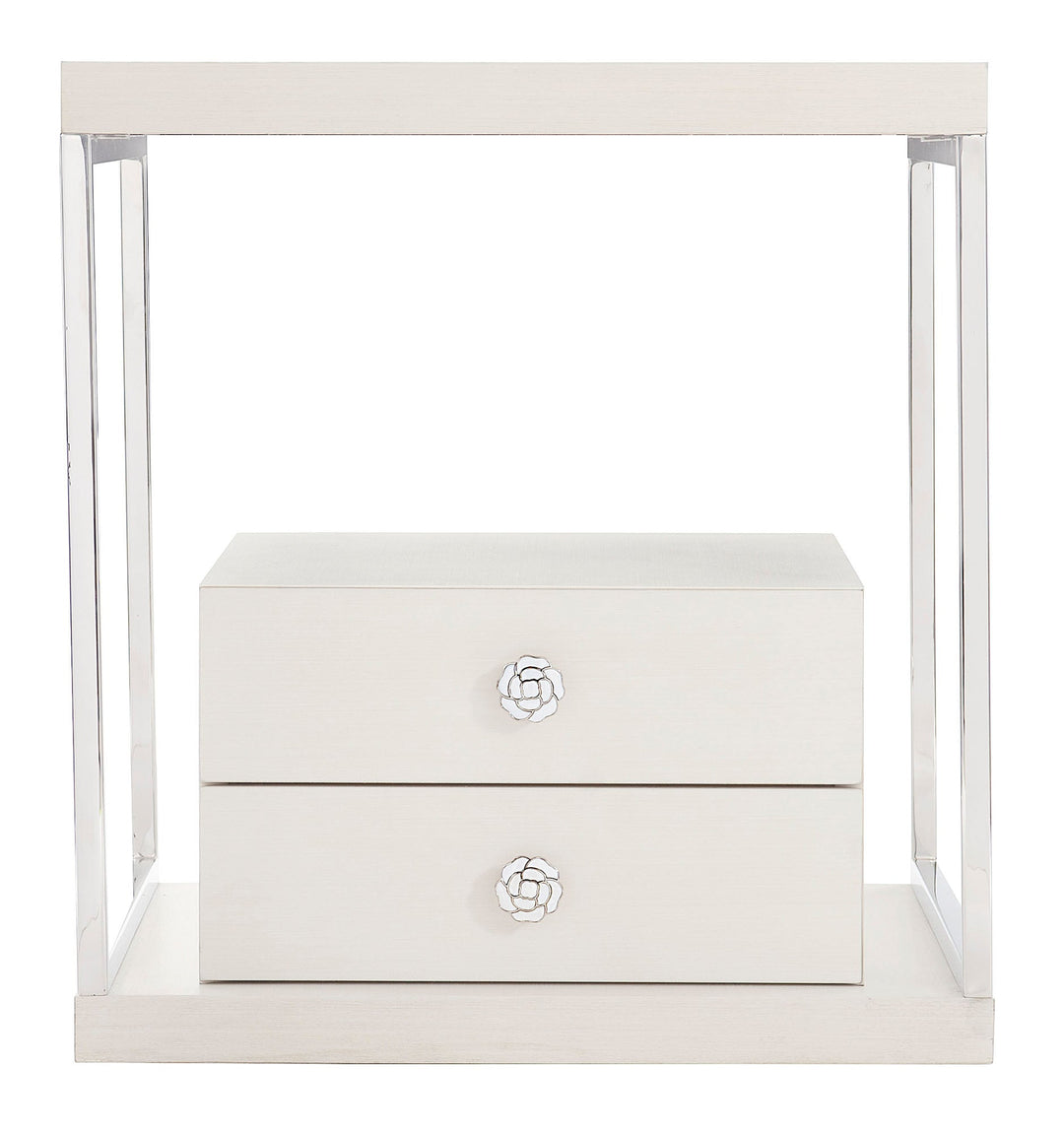 Silhouette 2-Drawers Side Table-End Tables-Jennifer Furniture