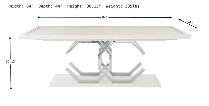 Silhouette Rectangular Dining Table-Dining Tables-Jennifer Furniture