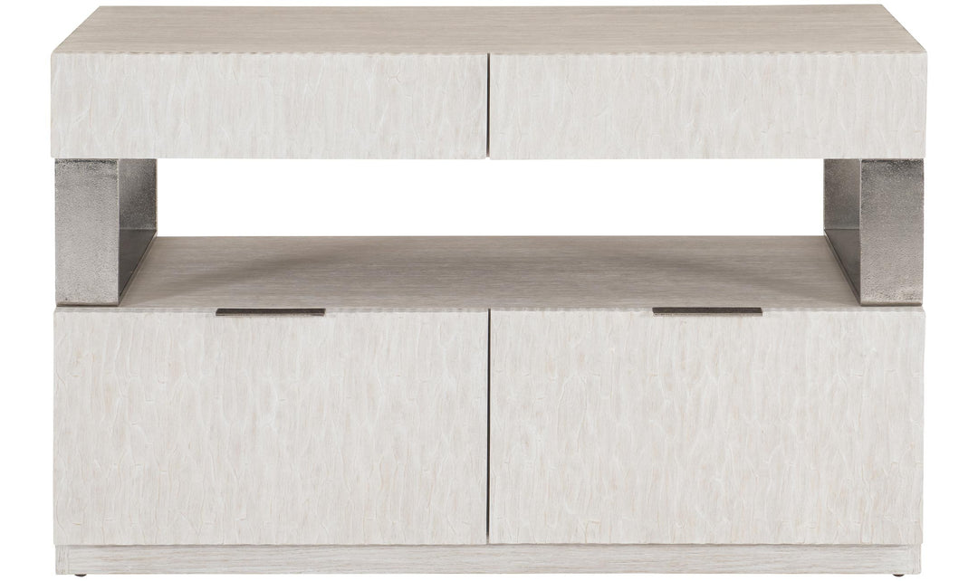 Solaria 4-Drawers File Credenza-Credenzas-Jennifer Furniture