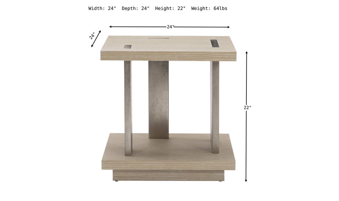 Solaria2 Side Table-End Tables-Jennifer Furniture