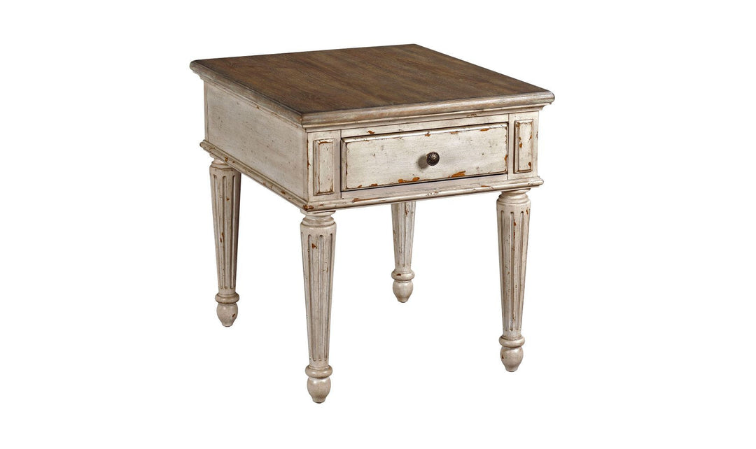 SOUTHBURY DRAWER END TABLE-End Tables-Jennifer Furniture