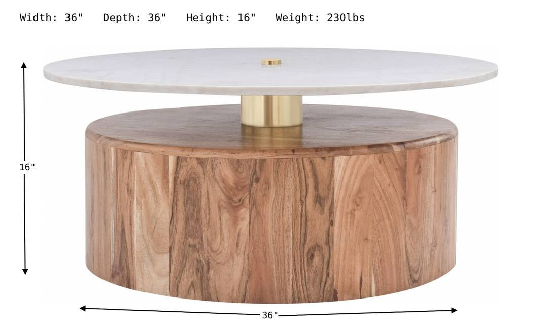 Stonewood Coffee Table-Coffee Tables-Jennifer Furniture