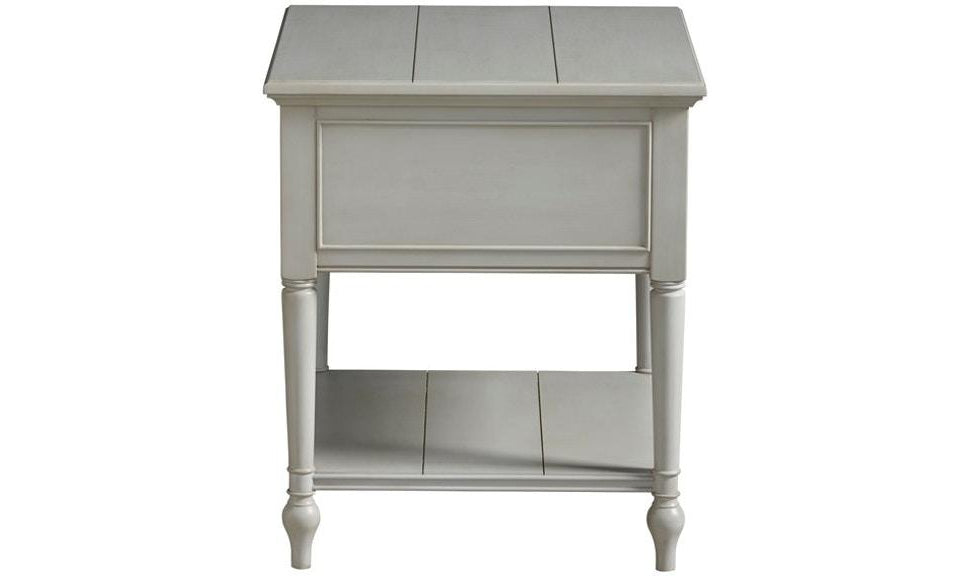 SUMMER HILL NIGHT TABLE - GREY-Nightstands-Jennifer Furniture