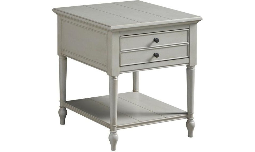 SUMMER HILL NIGHT TABLE - GREY-Nightstands-Jennifer Furniture