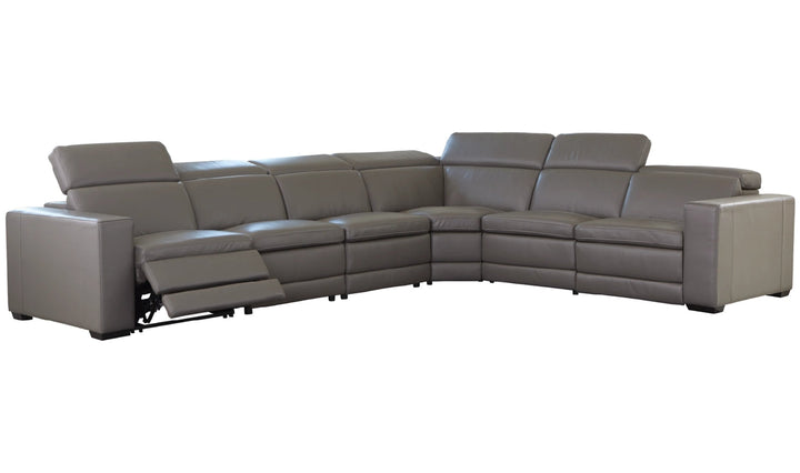 Texline Power Recliner Sectional-Sectional Sofas-Jennifer Furniture