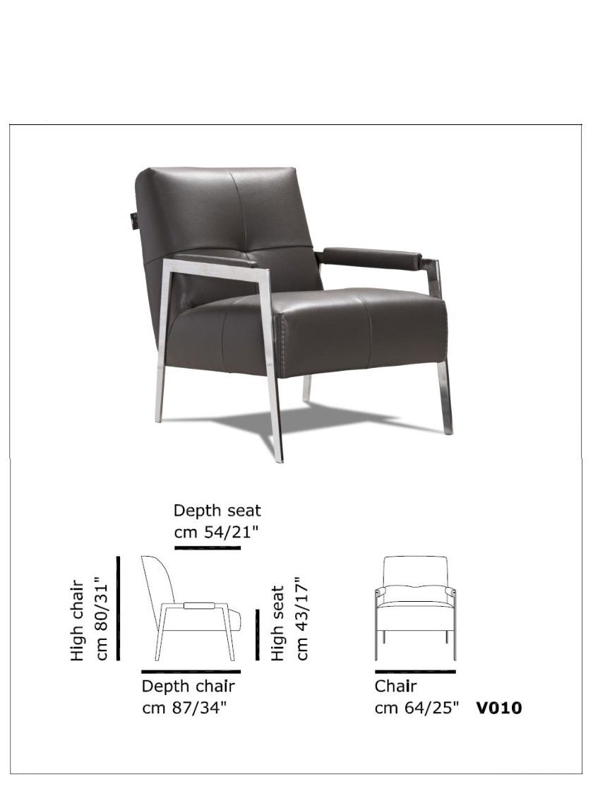 Turbine Arm Chair-Chairs-Jennifer Furniture