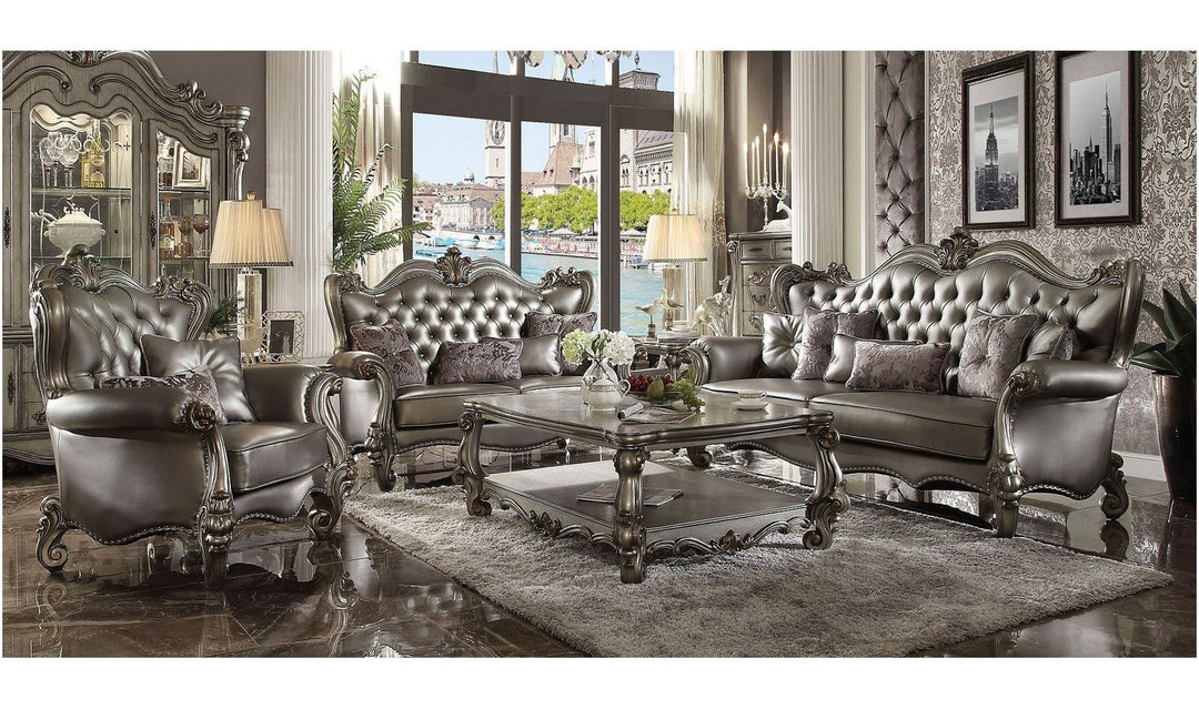 Versailles Living Room Set-Living Room Sets-Jennifer Furniture