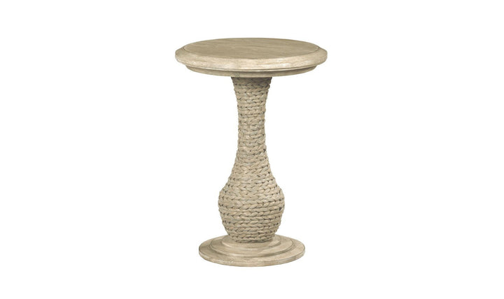 VISTA BISCAYNE ROUND END TABLE-End Tables-Jennifer Furniture