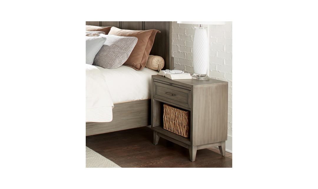 Vogue 1-drawer Nightstand-Nightstands-Jennifer Furniture