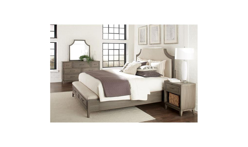 Vogue Upholstered Bedroom set-Bedroom Sets-Jennifer Furniture