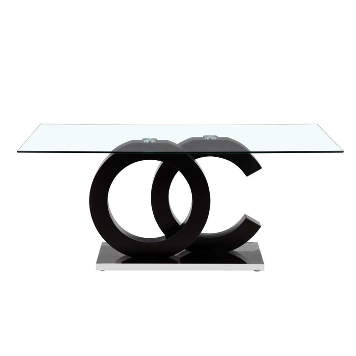 Volutes Dining Table-Dining Tables-Jennifer Furniture