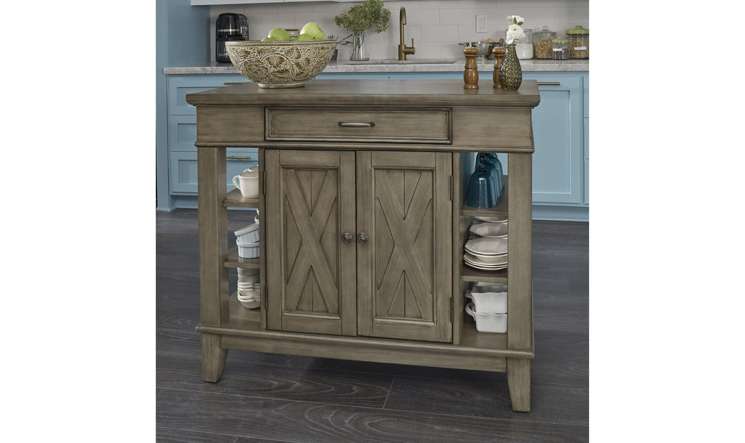 Walker Kitchen Island 14 by homestyles-Cabinets-Jennifer Furniture