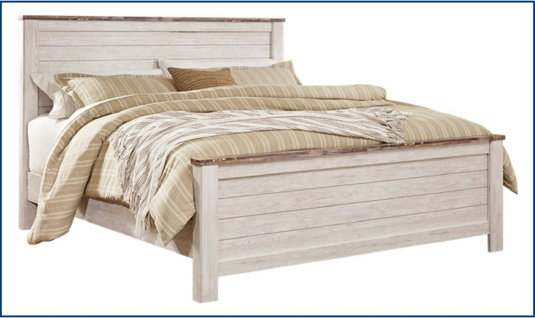 Willowton Bed-Beds-Jennifer Furniture