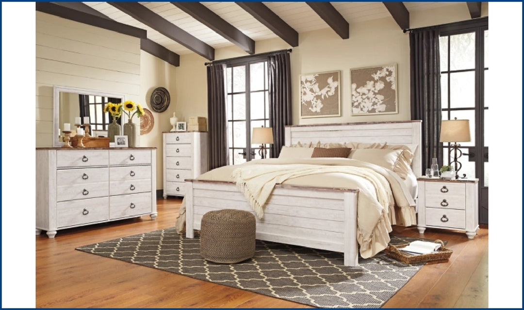 Willowton Bed-Beds-Jennifer Furniture