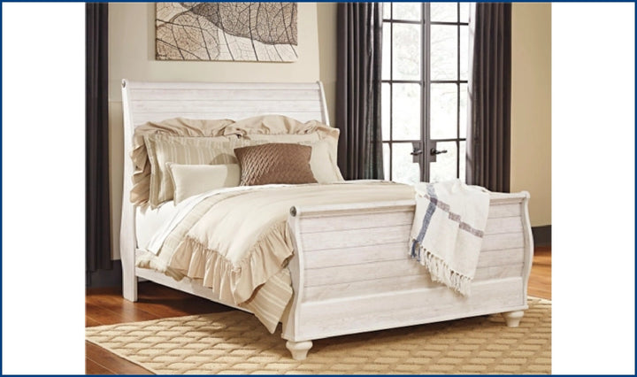 Willowton Bed-Beds-Jennifer Furniture