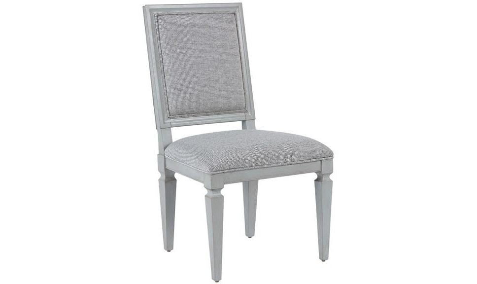 Woven Accent Side Chair - GREY-Accent Chairs-Jennifer Furniture