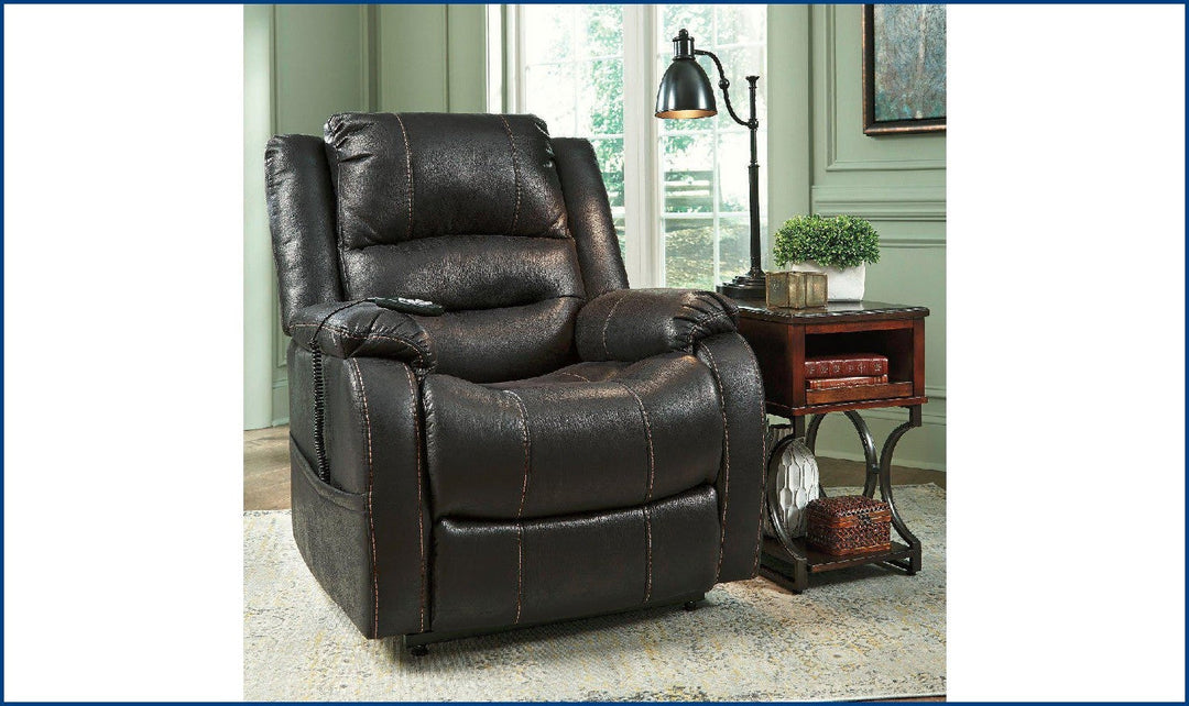 Yandel Power Lift Recliner-Recliner Chairs-Jennifer Furniture