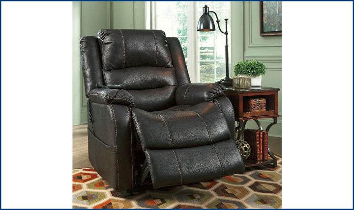 Yandel Power Lift Recliner-Recliner Chairs-Jennifer Furniture