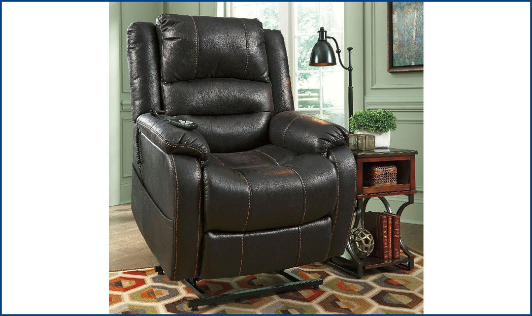 Yandel Power Lift Recliner-Recliner Chairs-Jennifer Furniture