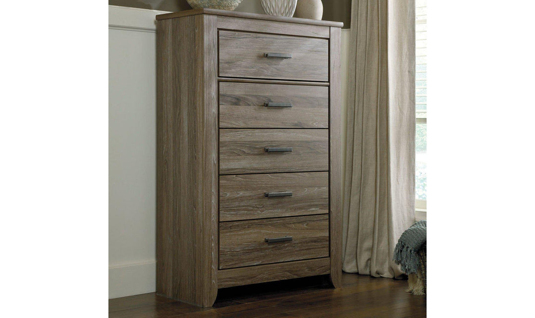 Zachary Five Drawer Chest-Storage Chests-Jennifer Furniture